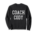 Coach Cody Custom Football Sweatshirt - Aesthetic Graphic for Adults