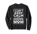 Soccer Player Goalkeeper Lover Keep Sweatshirt - Unique Graphic Unisex