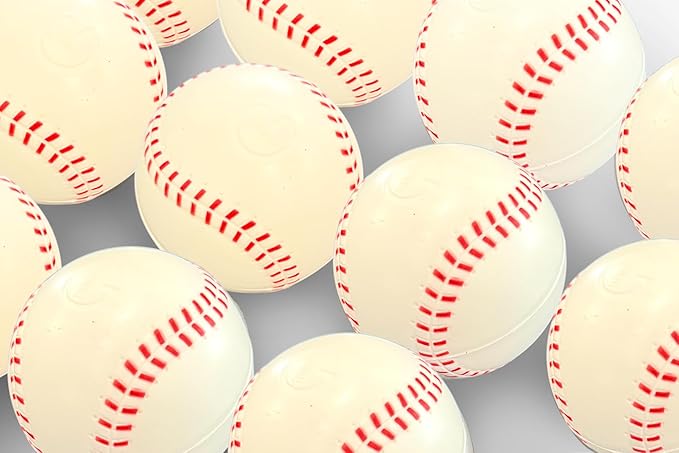 VeloBlast 3.5 oz – High-Density Foam Machine Balls for Hitting Development, Bat Path Precision, and High Velocity Hitting Training No Sting
