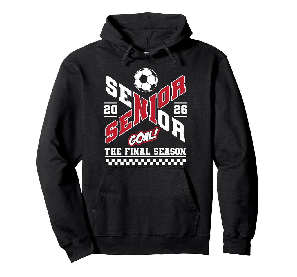 Senior 2026 Class 2026 Final Season Hoodie - Novelty Apparel for Adults