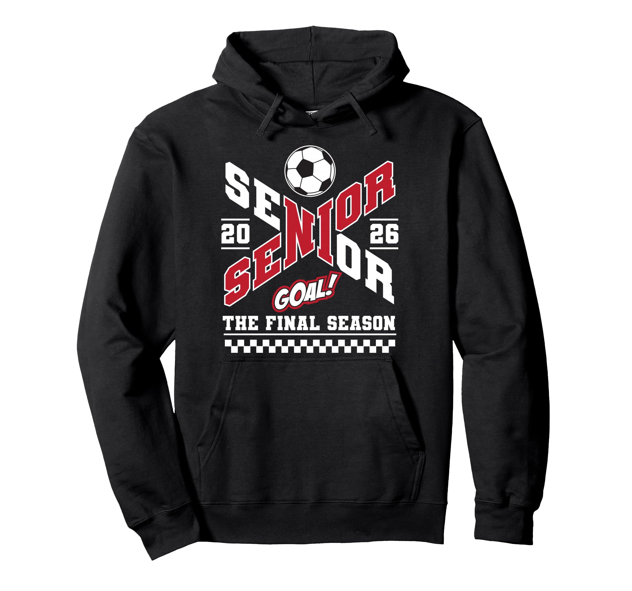 Senior 2026 Class 2026 Final Season Hoodie - Novelty Apparel for Adults