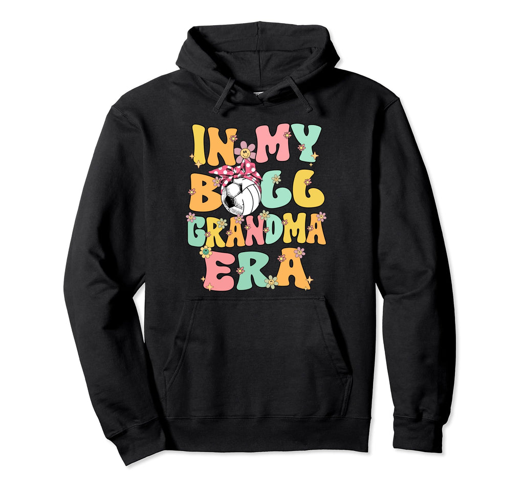 My Ball Grandma Era Groovy Soccer Hoodie - Streetwear Style for Adults