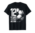 12Th Birthday Soccer Player Football T-Shirt - Streetwear Style for Adults