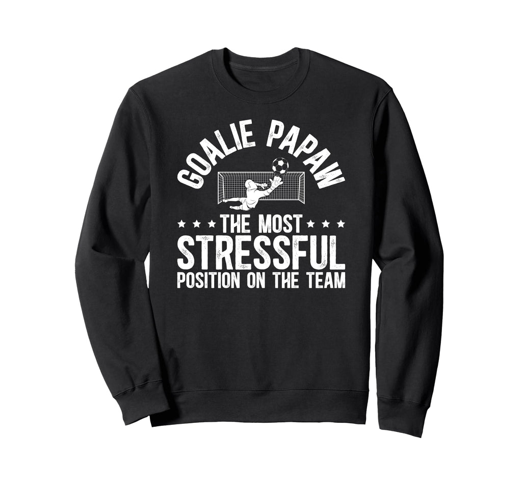 Soccer Goalie Papaw Definition Sweatshirt - Custom Art Print for Adults