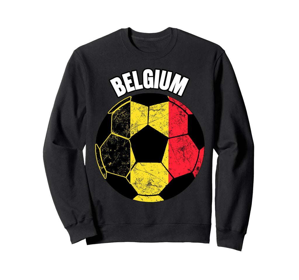 Belgium Soccer Game Player Sweatshirt - Custom Art Print Men Women