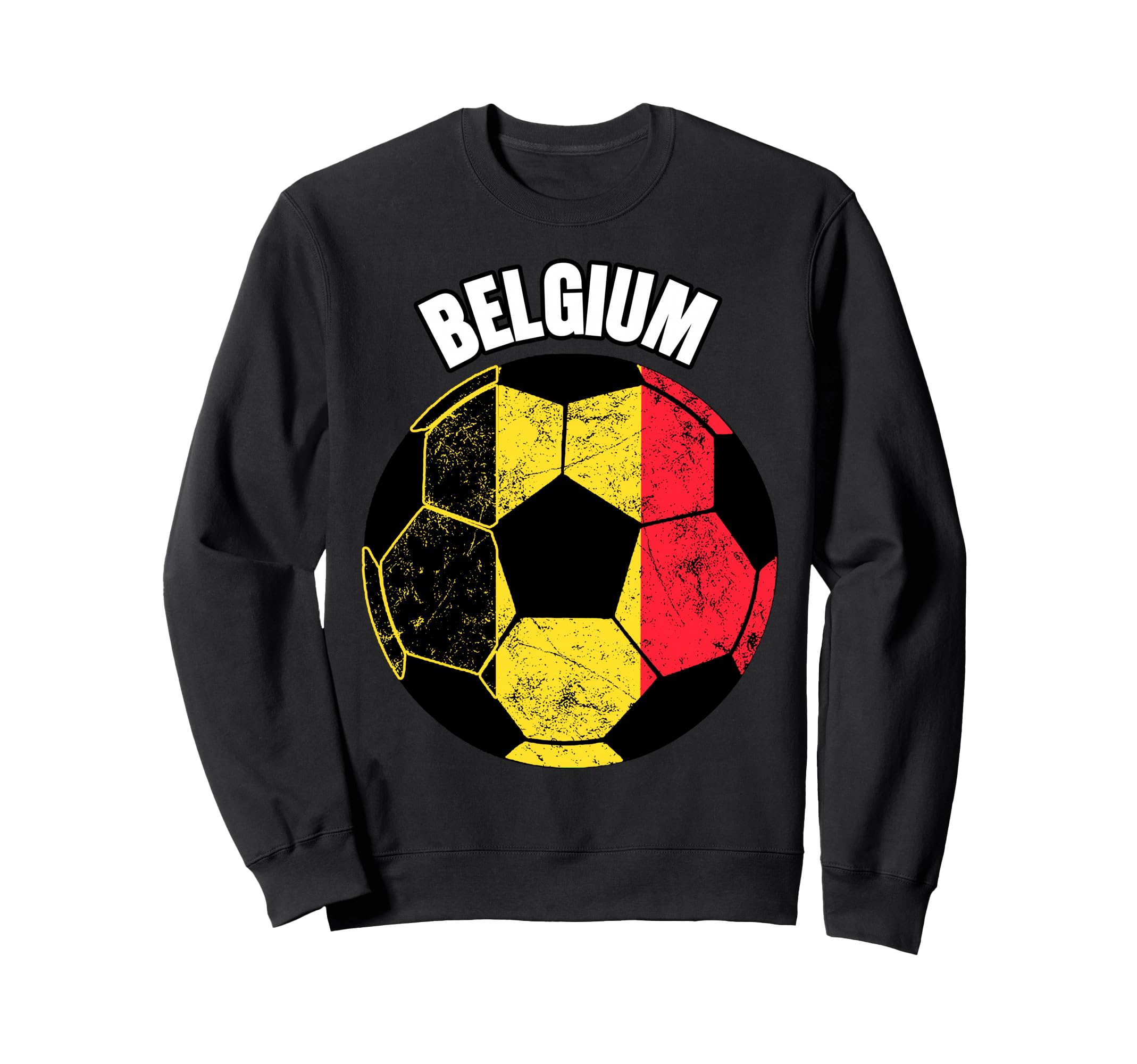 Belgium Soccer Game Player Sweatshirt - Custom Art Print Men Women