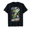 Its My 7Th Birthday Soccer Players T-Shirt - Aesthetic Graphic Men Women