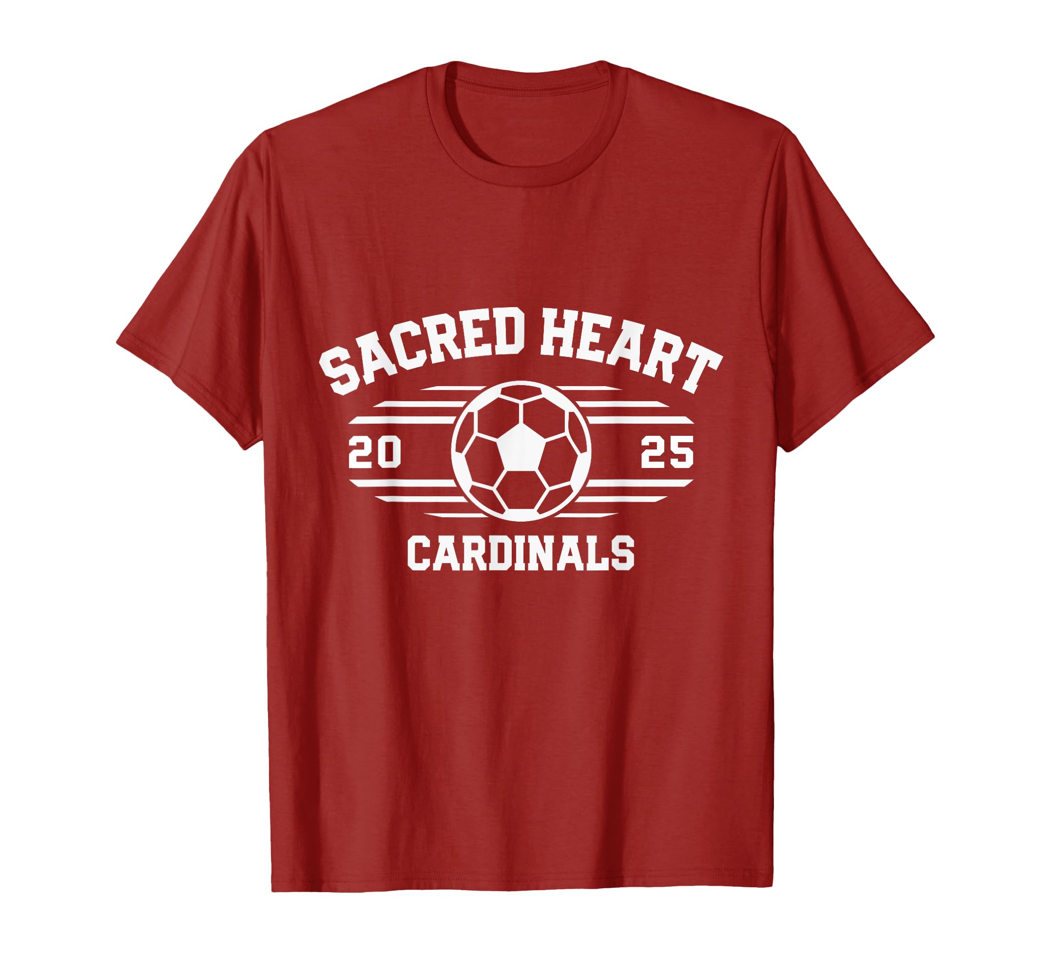 Sacred Heart Cardinals High School Gear T-Shirt - Minimalist Print Unisex