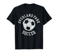 Overland Park Soccer Distressed 90S T-Shirt - Trendy Graphic Unisex