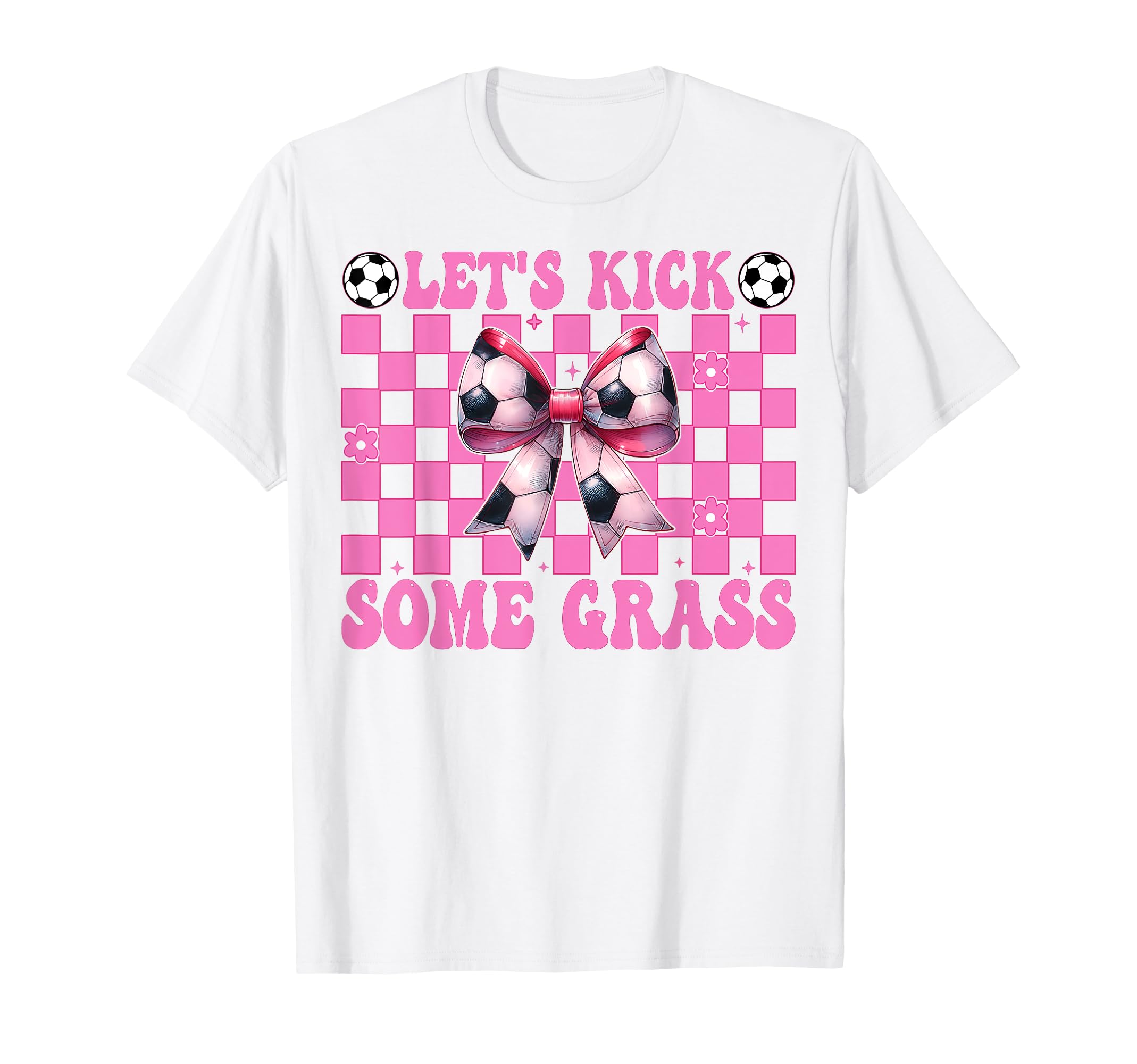 Soccer Mom Mothers Day Coquette Lets T-Shirt - Trendy Graphic for Adults
