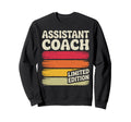 Assistant Coach Sports Assistant Sweatshirt - Aesthetic Graphic for Adults