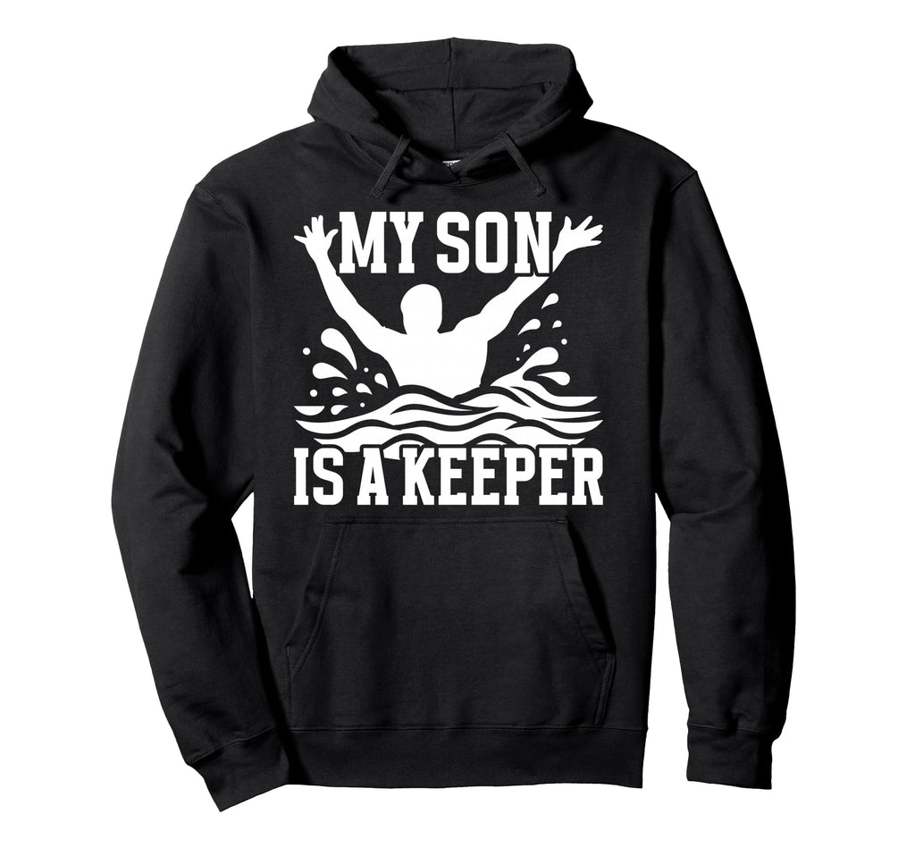 Proud Water Polo Keeper Mom Water Polo Hoodie - Novelty Apparel for Adults