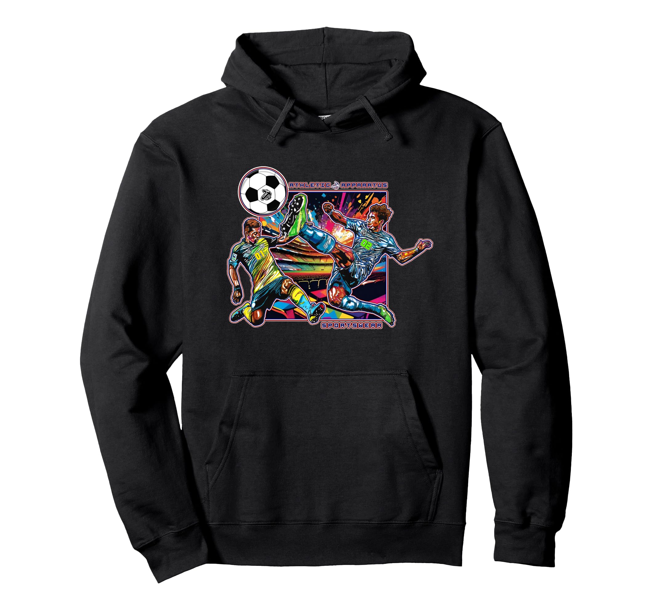 Soccer Champions Sportswear All Ages Hoodie - Fun Novelty Design for Adults
