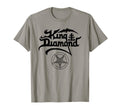 King Diamond Logo T-Shirt - Casual Everyday Wear Unisex