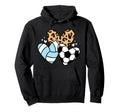 Soccer Volleyball Heart Funny Soccer Hoodie - Casual Everyday Wear Unisex