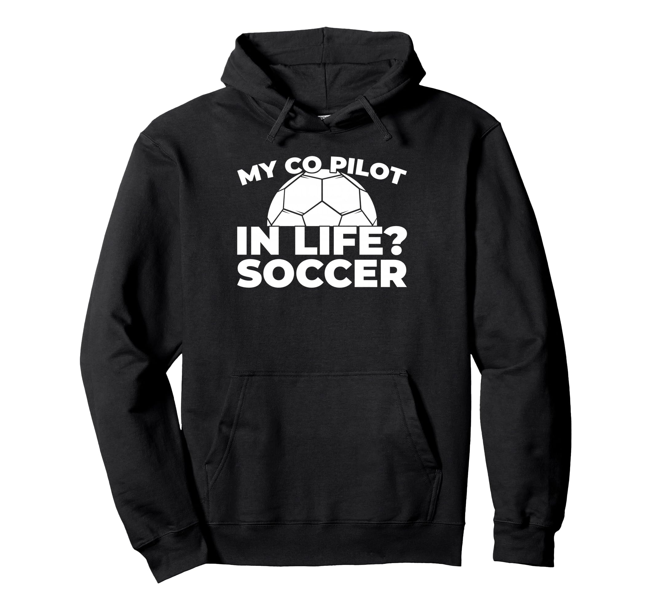 Soccer Team Player Sports Soccer Hoodie - Fun Novelty Design for Adults