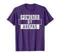 Powered Arepas Funny Venezuela Colombia T-Shirt - Trendy Graphic Unisex