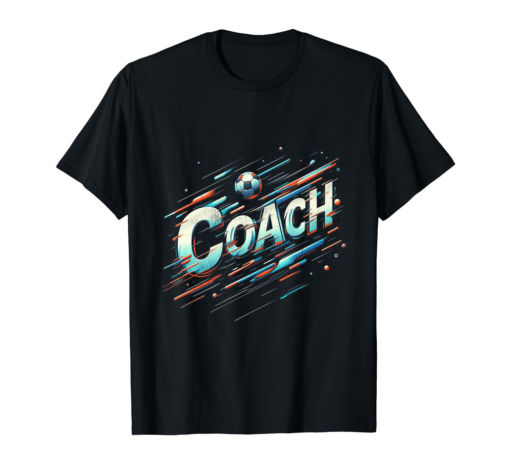 Soccer Coach Training Coaching T-Shirt - Casual Everyday Wear Unisex
