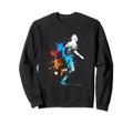 Soccer Player Goal Keeper Coach Sweatshirt - Graphic Print for Adults