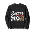 Fun Soccer Mom Hearts Sweatshirt - Novelty Apparel Men Women