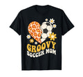 Groovy Leopard Floral Soccer T-Shirt - Casual Everyday Wear for Adults