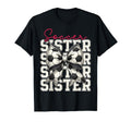 Soccer Sister Funny Coquette Bow Soccer T-Shirt - Novelty Apparel Unisex