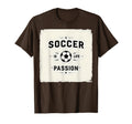 Soccer Is Life Passion Sport T-Shirt - Aesthetic Graphic Men Women