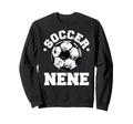 Soccer Nene Soccer Ball Distressed Sweatshirt - Streetwear Style Unisex