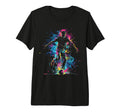 Ball Game Football Paint Splash T-Shirt - Custom Art Print Men Women