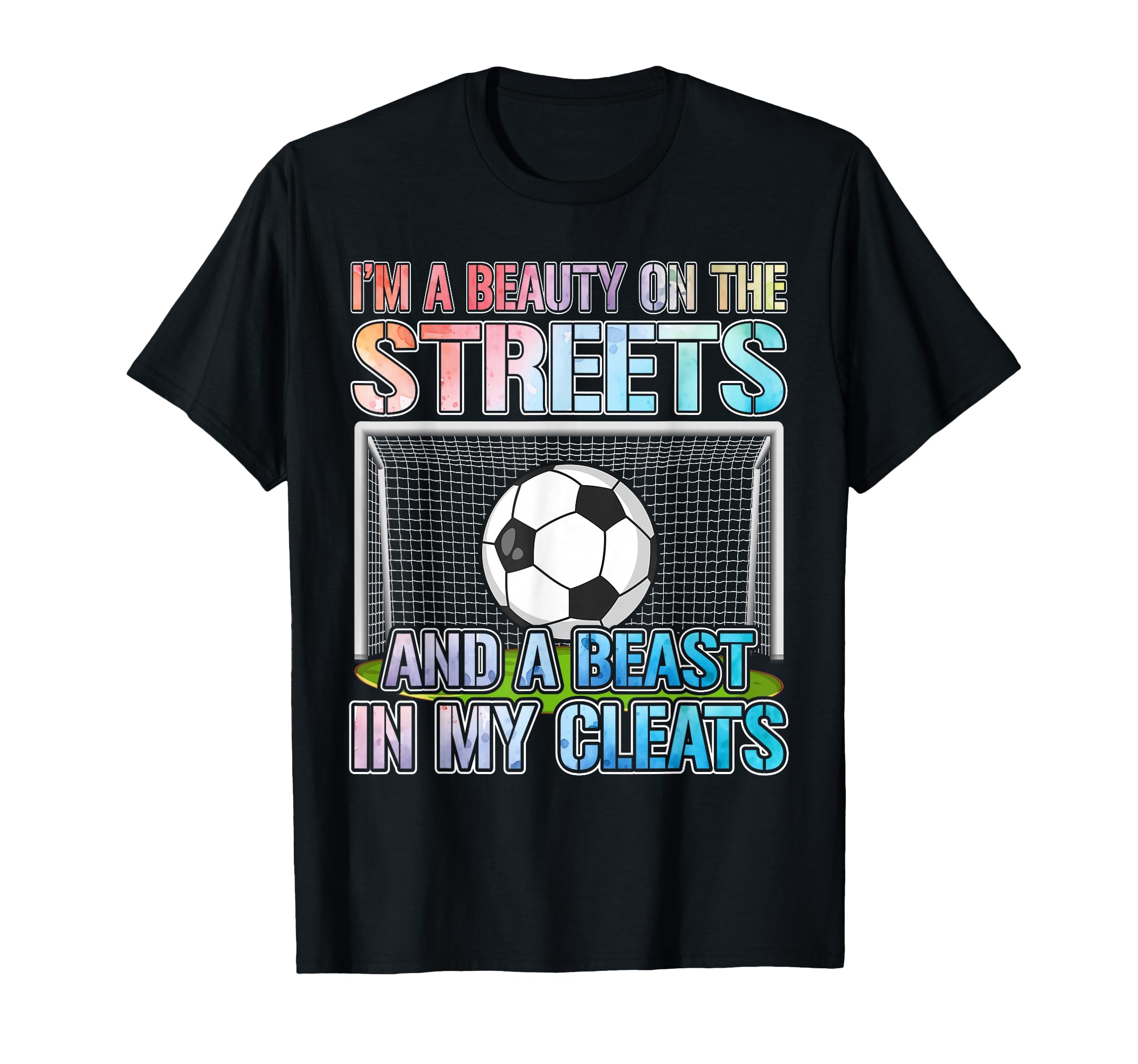 Soccer Player Team Cleats Mom Goalie T-Shirt - Unique Graphic Men Women