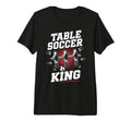 Table Soccer King Foosball T-Shirt - Casual Everyday Wear for Adults