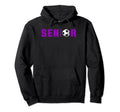 Senior 2025 High School College Soccer Hoodie - Graphic Print for Adults