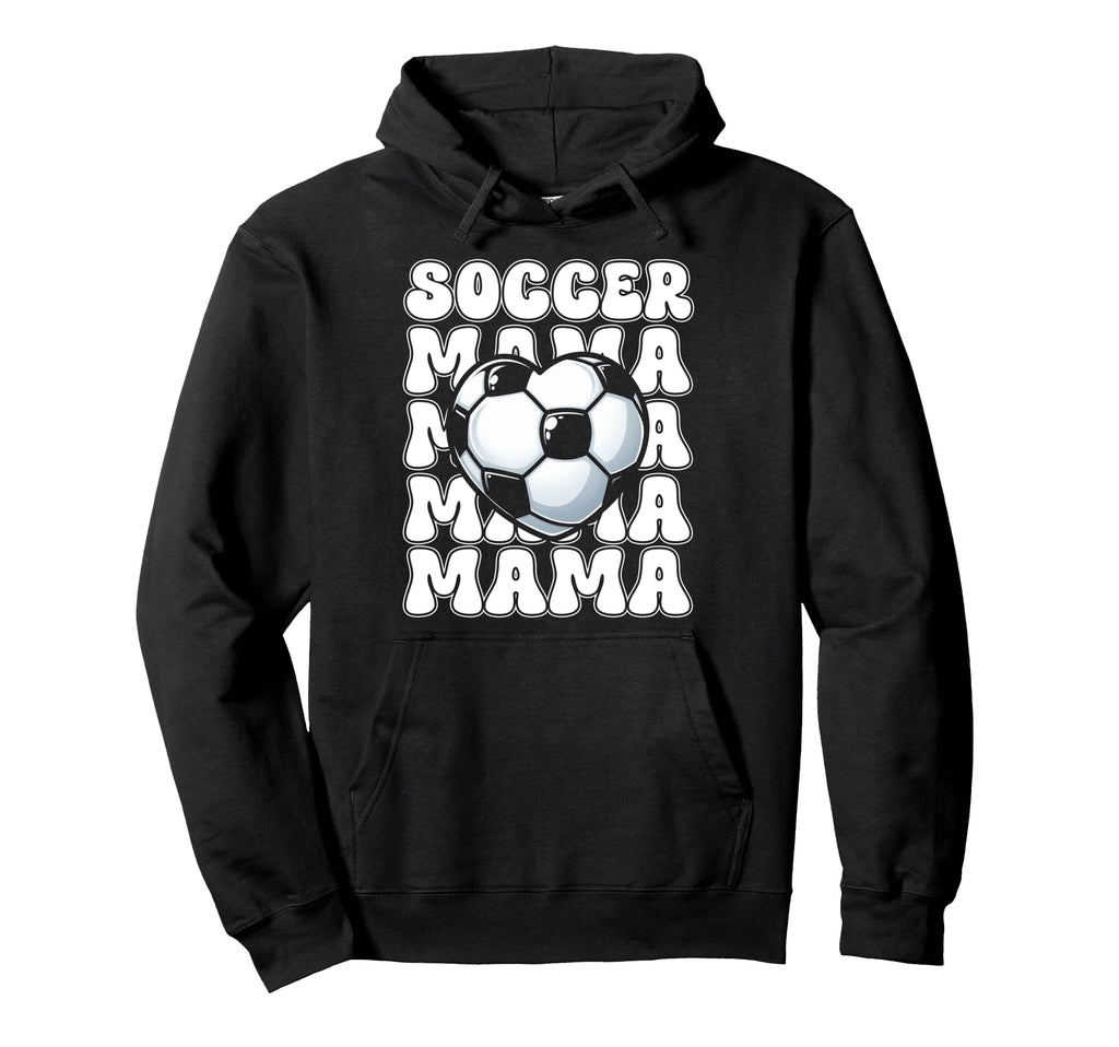Soccer Mom Football Mama Soccer Season Hoodie - Graphic Print Men Women