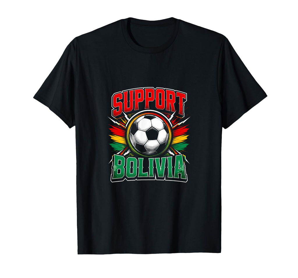 Support Bolivia Soccer Football Bolivia Fan T-Shirt - Graphic Print Unisex