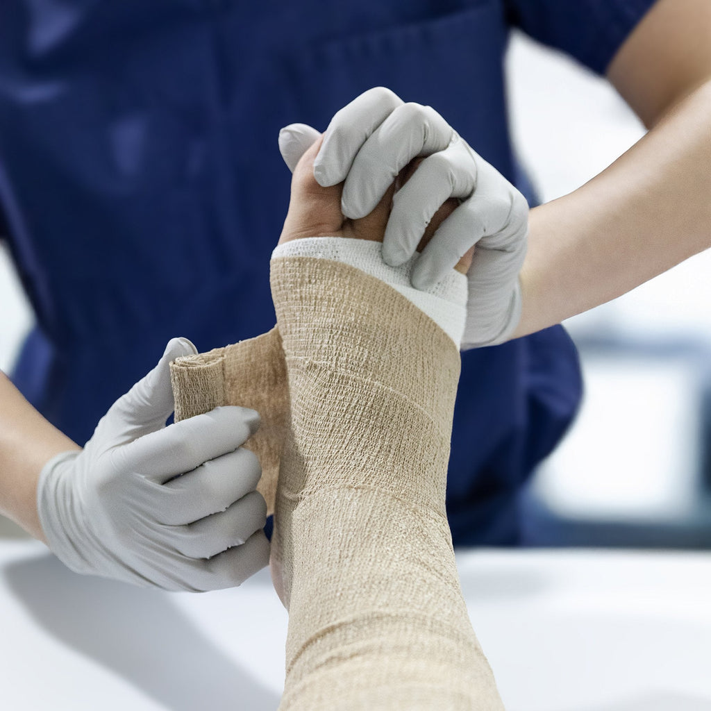 McKesson Self-adherent Closure 4 Layer Compression Bandage System 1008