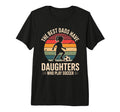 Best Fathers Have Daughters Play T-Shirt - Minimalist Print for Adults
