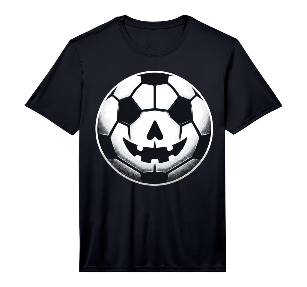 Halloween Jack O Lantern Soccer T-Shirt - Casual Everyday Wear Unisex