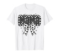 Checker Bow Soccer Mama Soccer Bow T-Shirt - Novelty Apparel for Adults