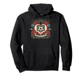 Soccer Heartbeat Tattoo Roses Player Hoodie - Unique Graphic Unisex