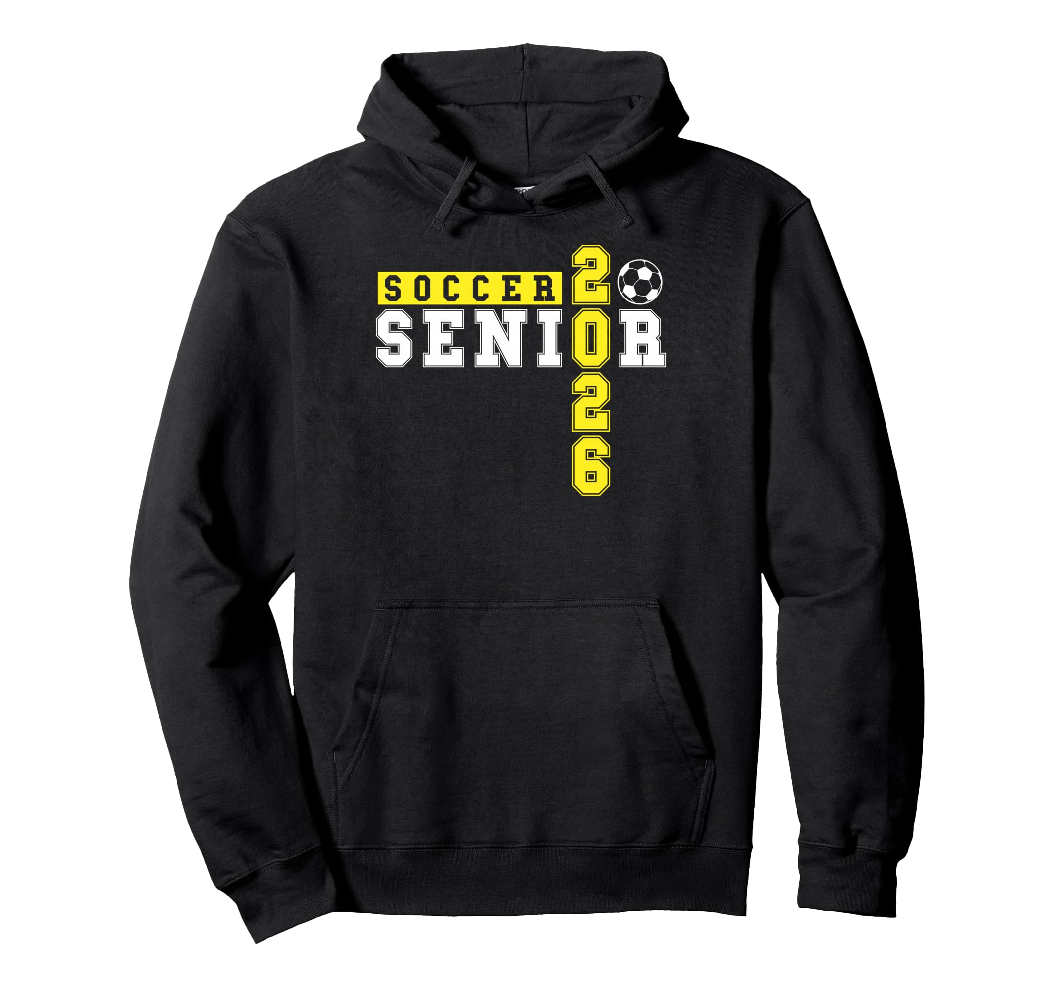 Soccer Senior Night Soccer Senior Hoodie - Minimalist Print for Adults