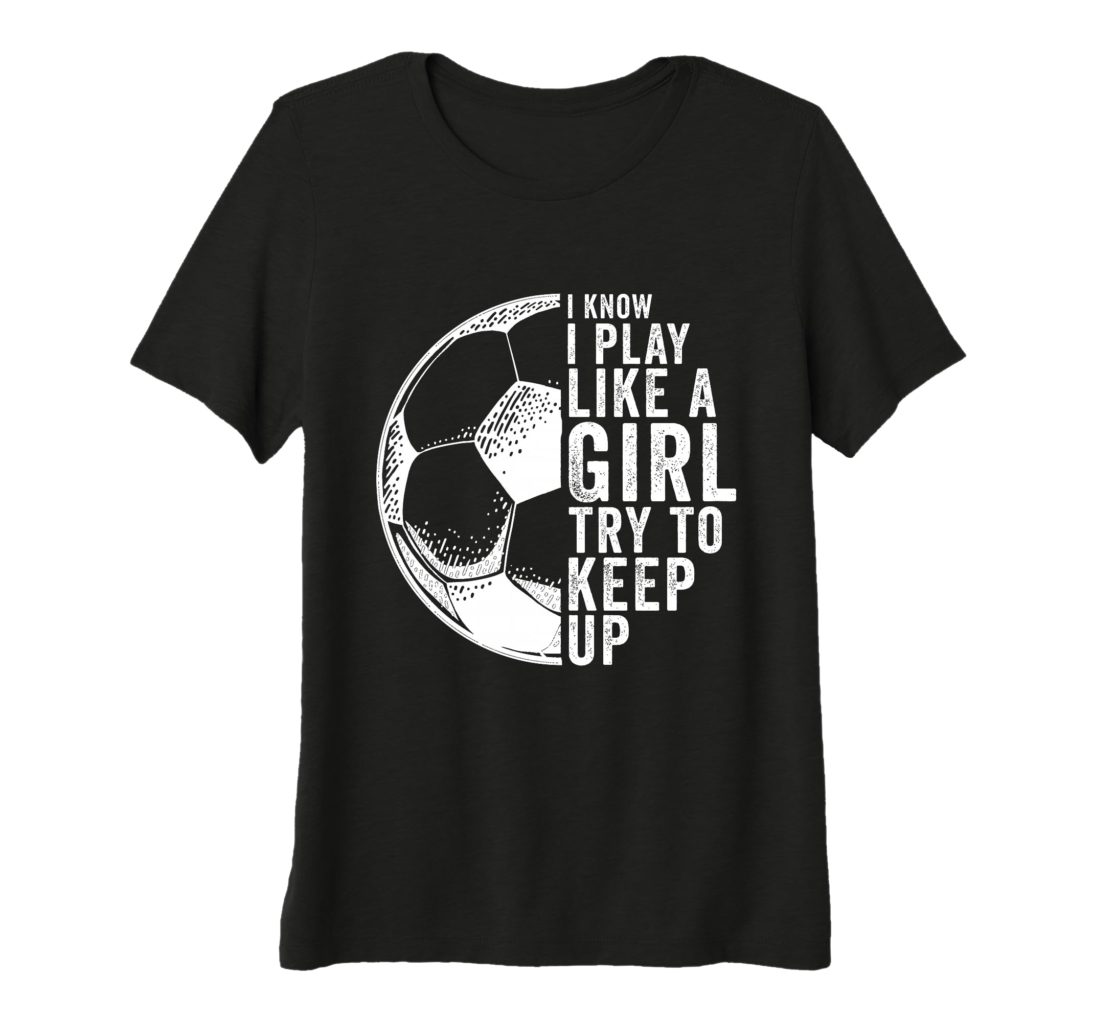 Womens Sport Athlete Games Coach Soccer T-Shirt - Graphic Print Men Women
