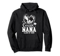 Senior Nana Class 2026 Soccer Graduation Hoodie - Graphic Print for Adults