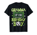 Gramma Birthday Soccer Family T-Shirt - Minimalist Print for Adults