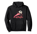 Soccer Heartbeat Motion Energy Art Hoodie - Unique Graphic for Adults