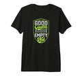 Behind Every Good Goalie Is Empty T-Shirt - Custom Art Print for Adults