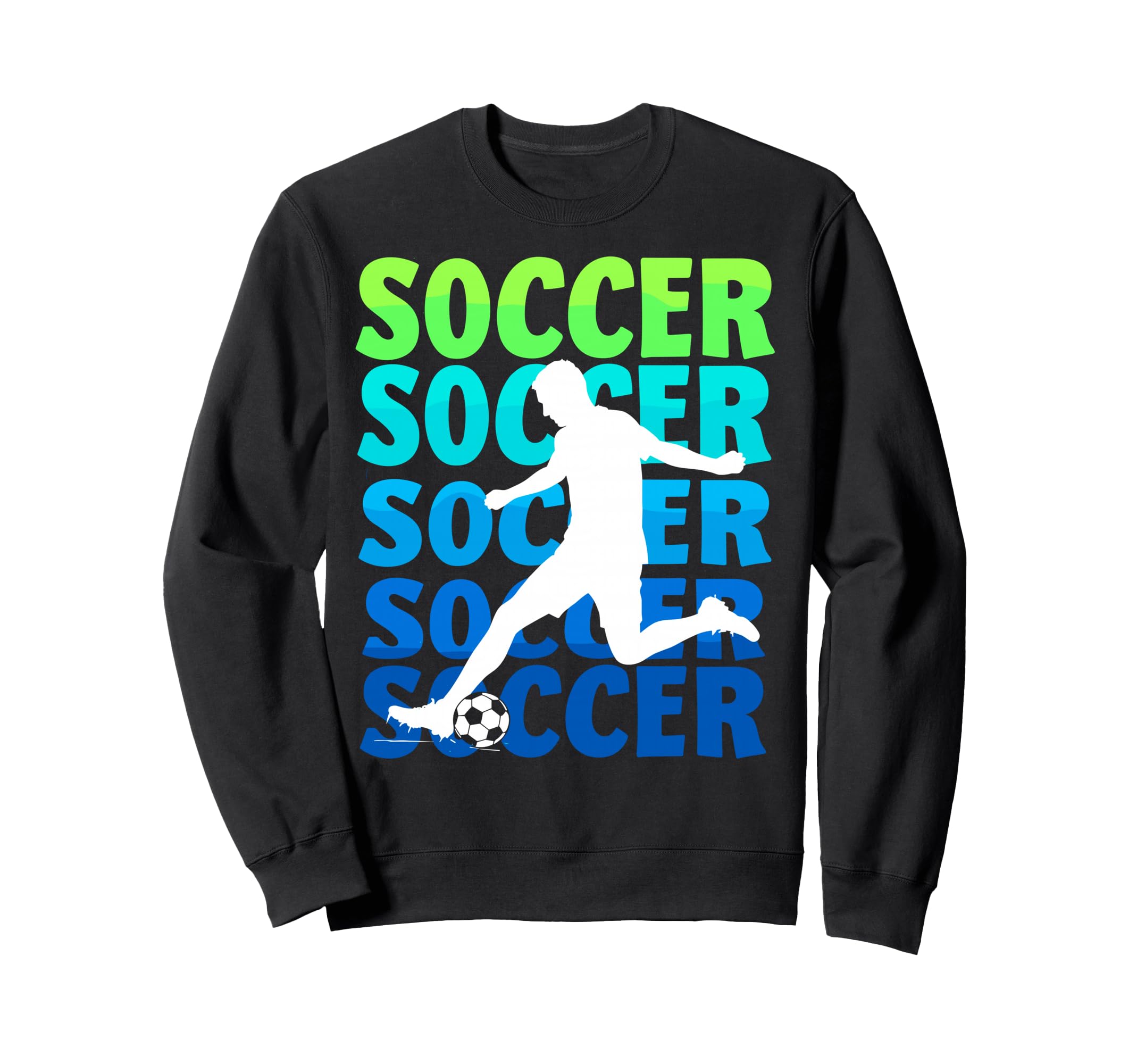 Soccer Goalie Player Fan Game Day Sweatshirt - Custom Art Print Men Women