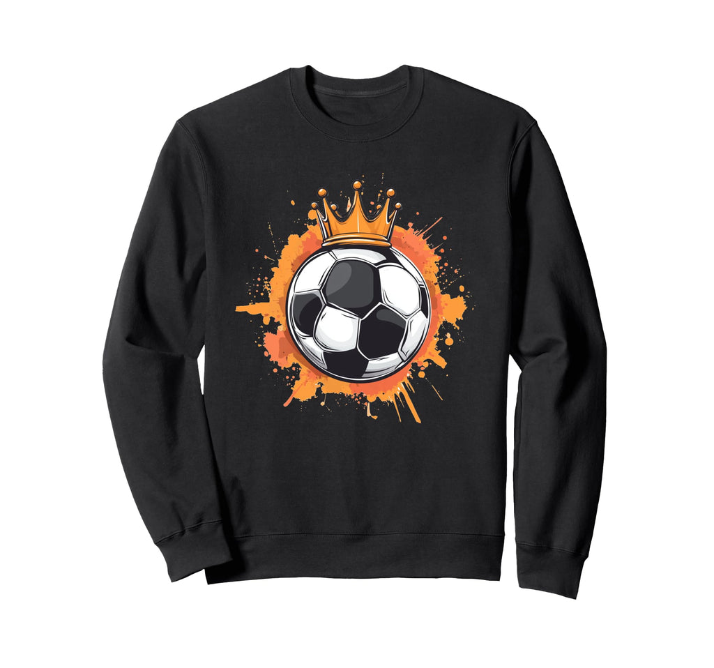 Soccer Ball Regal Touch Costume Sweatshirt - Trendy Graphic Unisex