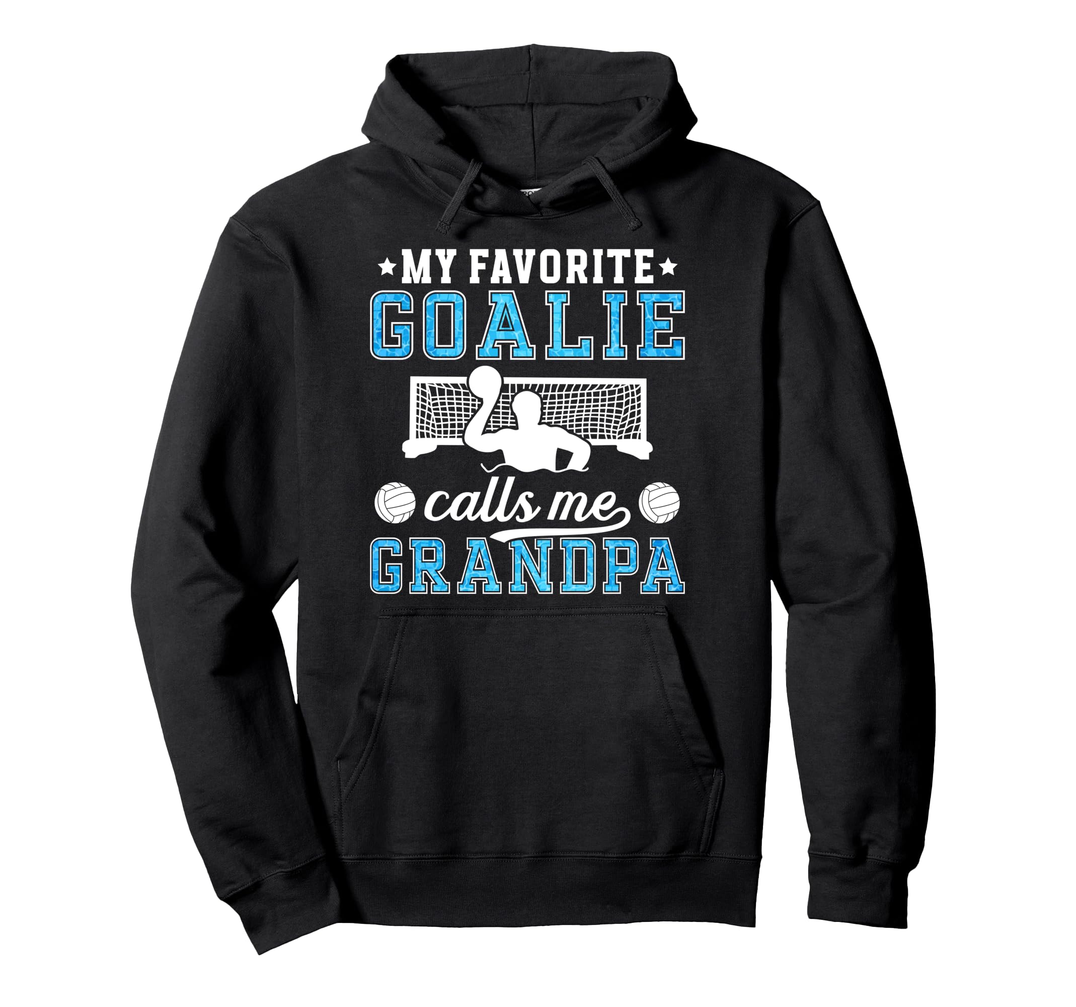 Proud Water Polo Goalie Grandpa Water Hoodie - Aesthetic Graphic Unisex
