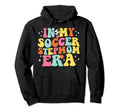 My Soccer Stepmom Era Game Day Groovy Hoodie - Minimalist Print Men Women