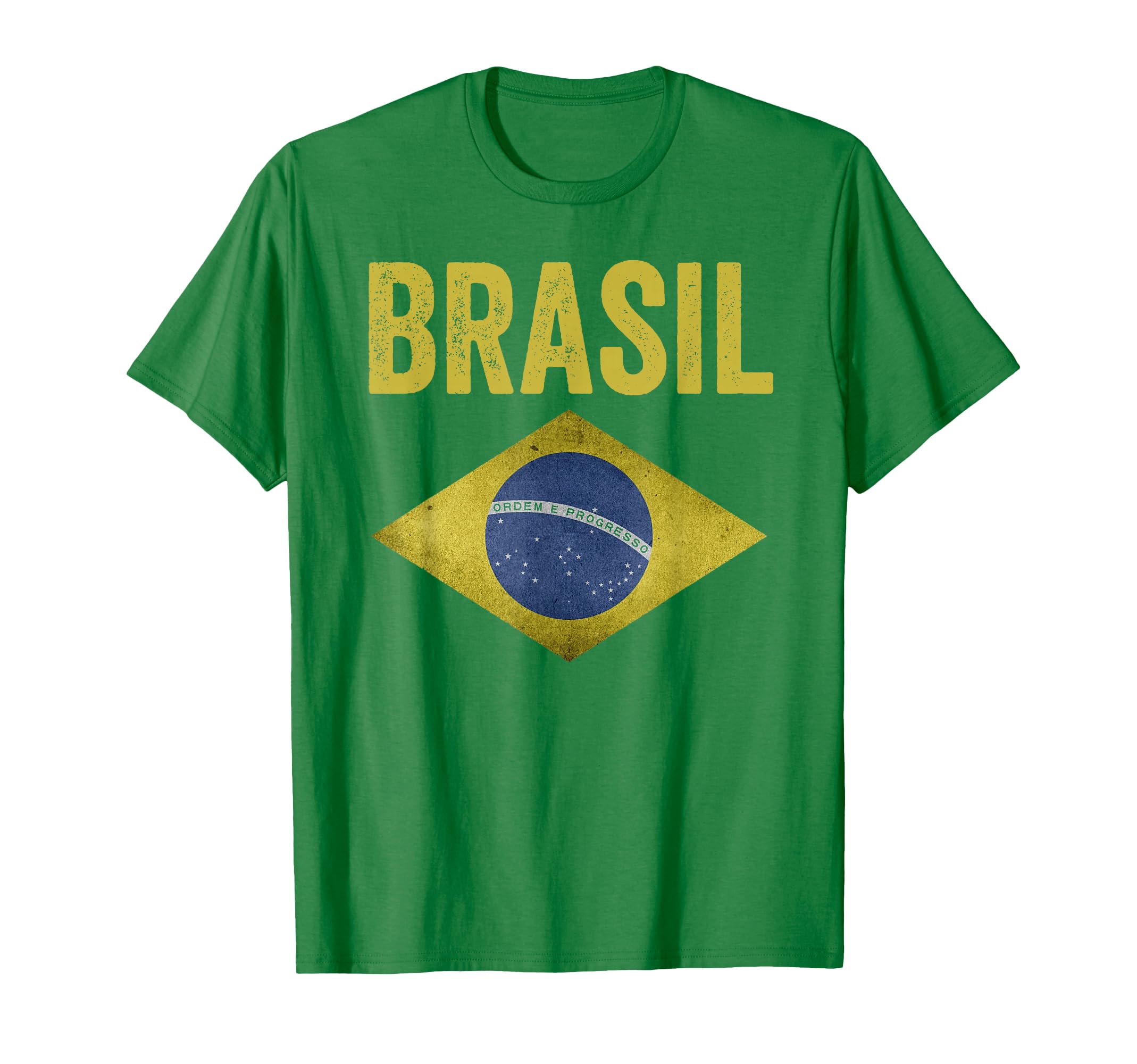 Brasil Flag Soccer Brazilian Football T-Shirt - Graphic Print Men Women